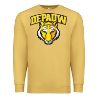 Antique Gold depauw clubs Premium Sweatshirt - ArtMosaic