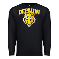Black depauw clubs Premium Sweatshirt - ArtMosaic
