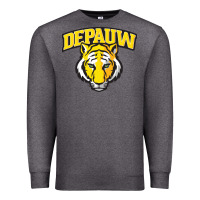 Charcoal Heather depauw clubs Premium Sweatshirt - ArtMosaic