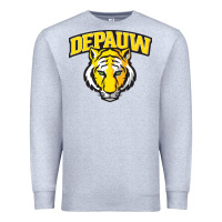 Heather Grey depauw clubs Premium Sweatshirt - ArtMosaic
