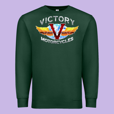 Victory Motorcycles Premium Sweatshirt Designed By Artmosaic