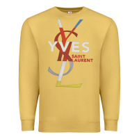 Antique Gold yvessaintlaurent Premium Sweatshirt - ArtMosaic