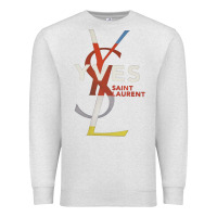 Oatmeal Heather yvessaintlaurent Premium Sweatshirt - ArtMosaic