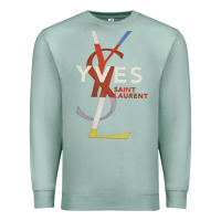 Seafoam yvessaintlaurent Premium Sweatshirt - ArtMosaic