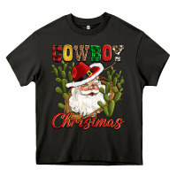 Asphalt cowboy christmas western cactus Heavy Core Tee - CowGirlArtShop