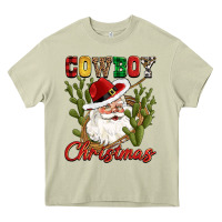 Mossy cowboy christmas western cactus Heavy Core Tee - CowGirlArtShop