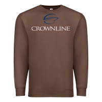Chestnut Crownline Boats Premium Sweatshirt - ArtMosaic