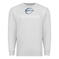 Dove Grey Crownline Boats Premium Sweatshirt - ArtMosaic