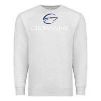 Oatmeal Heather Crownline Boats Premium Sweatshirt - ArtMosaic