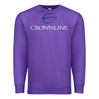 Purple Crownline Boats Premium Sweatshirt - ArtMosaic