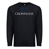 Black Crownline Boats Premium Sweatshirt - ArtMosaic