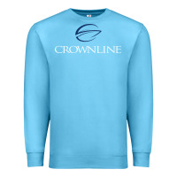 Ocean Blue Crownline Boats Premium Sweatshirt - ArtMosaic
