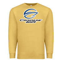 Antique Gold Crownline Boats Premium Sweatshirt - ArtMosaic