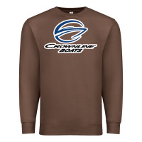 Chestnut Crownline Boats Premium Sweatshirt - ArtMosaic