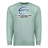 Seafoam Crownline Boats Premium Sweatshirt - ArtMosaic