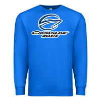 True Royal Crownline Boats Premium Sweatshirt - ArtMosaic