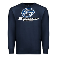 Navy Crownline Boats Premium Sweatshirt - ArtMosaic