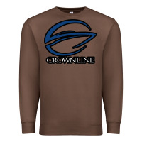 Chestnut Crownline Boats Premium Sweatshirt - ArtMosaic