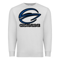 Dove Grey Crownline Boats Premium Sweatshirt - ArtMosaic