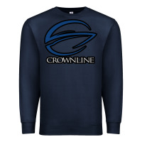 Navy Crownline Boats Premium Sweatshirt - ArtMosaic