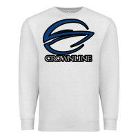 Oatmeal Heather Crownline Boats Premium Sweatshirt - ArtMosaic