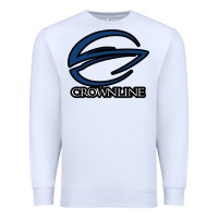 White Crownline Boats Premium Sweatshirt - ArtMosaic