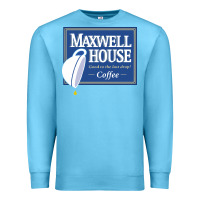 Ocean Blue maxwell house Premium Sweatshirt - ArtMosaic