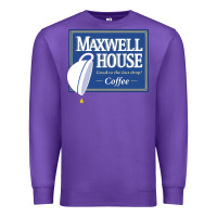 Purple maxwell house Premium Sweatshirt - ArtMosaic