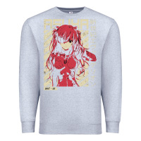 Heather Grey asuka evangelion Premium Sweatshirt - ArtMosaic
