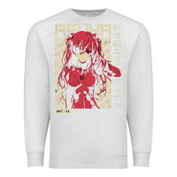 Oatmeal Heather asuka evangelion Premium Sweatshirt - ArtMosaic