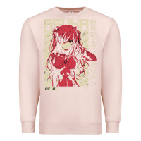 Pale Pink asuka evangelion Premium Sweatshirt - ArtMosaic