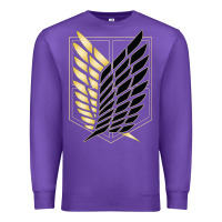 Purple Shingekis no kyojinn Premium Sweatshirt - ArtMosaic