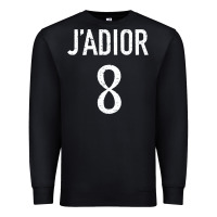 Black j’adior 8 Premium Sweatshirt - ArtMosaic