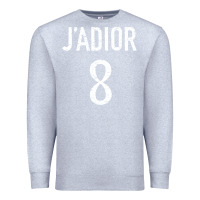 Heather Grey j’adior 8 Premium Sweatshirt - ArtMosaic