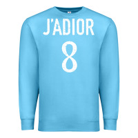Ocean Blue j’adior 8 Premium Sweatshirt - ArtMosaic