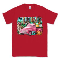 Red The hunt is on Easter Day Classic Tee - CowGirlArtShop