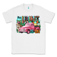 White The hunt is on Easter Day Classic Tee - CowGirlArtShop
