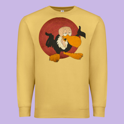 Beaky Buzzard 1 Premium Sweatshirt Designed By Artmosaic
