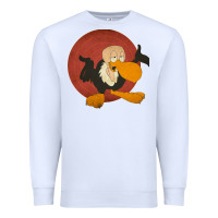 White beaky buzzard 1 Premium Sweatshirt - ArtMosaic