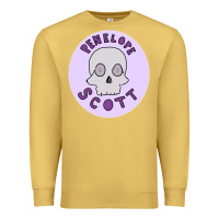 Antique Gold Penelope Scott Skeleton Premium Sweatshirt - ArtMosaic