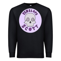 Black Penelope Scott Skeleton Premium Sweatshirt - ArtMosaic