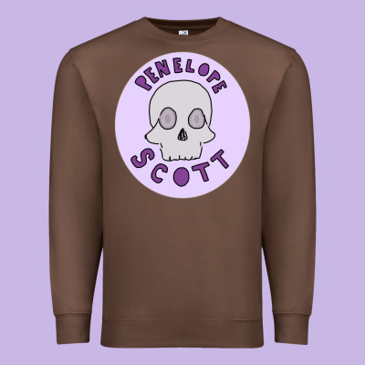 Penelope Scott Skeleton Premium Sweatshirt Designed By Artmosaic