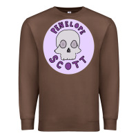 Chestnut Penelope Scott Skeleton Premium Sweatshirt - ArtMosaic