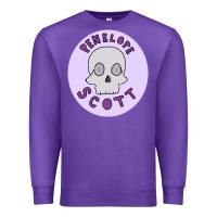 Purple Penelope Scott Skeleton Premium Sweatshirt - ArtMosaic