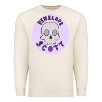 Sandshell Penelope Scott Skeleton Premium Sweatshirt - ArtMosaic