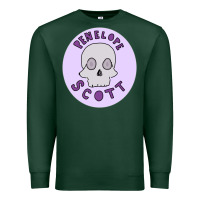 Sports Green Penelope Scott Skeleton Premium Sweatshirt - ArtMosaic