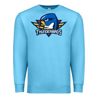 Ocean Blue springfield thunderbirds Premium Sweatshirt - ArtMosaic