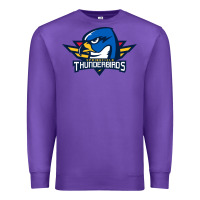 Purple springfield thunderbirds Premium Sweatshirt - ArtMosaic