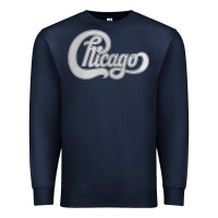 Navy Chicago Transit Authority Premium Sweatshirt - ArtMosaic