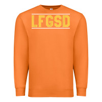 Carrot Exclusive Brown LFGSD Official Fun Design T Shirt Premium Sweatshirt - ArtMosaic